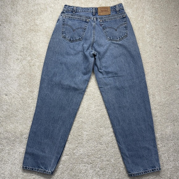 Vintage Levi's 560 Jeans Mens 33x30 Blue Denim Loose Fit Tapered Leg USA 90s - Picture 4 of 14